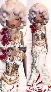 Day 12: Christmas Couture | @Verndti (on tiktok) 25 Days of Christmas Advent Calendar ⋆౨ৎ˚👗˖ ࣪  dress to impress, dti, outfit inspo, holiday, fashionably stunning, roblox, vernsdti25daysofchristmas, dti25daysofchristmas