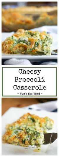 *VIDEO* Cheesy Broccoli Casserole is the perfect side dish to any meal. Easy to prepare, tastes delicious and is a crowd pleaser! A family favorite recipe!