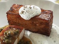 15-Hour Potatoes with a Cool Sour Cream and Chive Dipping Sauce