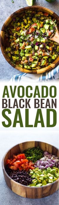 Avocado & Black Bean Salad