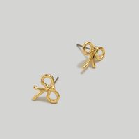 Madewell Mini Bow Stud Earring