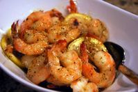 LEMON BUTTER BAKED SHRIMP - Skinny Recipes