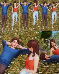 Hey everyone! This is a platonic pose pack for two sims having a heart to heart! It contains 10 poses for 1 male and 1 female sim - though I have also tested with two males and two females and it works fine, just a bit of clipping! I hope you all enjoy! 