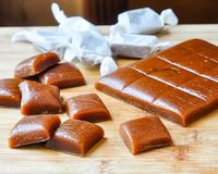 Homemade Chewy Caramels. Maybe the easiest caramel candy recipe ever; a few simple ingredients and a little time is all you need to make this easy, buttery, delicious, irresistible, homemade caramel candy.