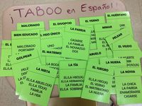 ¡No lo digas! Vocabulary Game for Family Vocab in Upper Level or AP Spanish