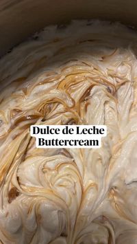 10min · 1 serving     Ingredients:  • 1lb unsalted butter   • 2 tsp vanilla   • 4 cups powdered sugar   • 1/2 cup dulce de leche  • 2 tbsp heavy cream   Directions: mix room temp Butter for about 5 mins until smooth and light texture. Gradually add in sifted powdered sugar, vanilla, heavy cream and once sugar is fully incorporated start adding the dulce (also at room temp) I always suggest tasting along the way when I’m trying a new recipe for your sweet level preference!   • Optional- add 4oz of room cream cheese for a nice rich frosting! :)