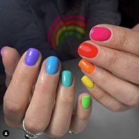 50 Rainbow Nail Ideas to Get You Started