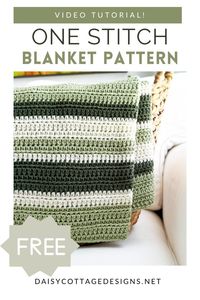 Get ready to cozy up in style with our free crochet blanket pattern! In this simple and straightforward tutorial, you'll learn how to create a beautiful and versatile quick blanket that's perfect for any room. Don't miss our easy-to-understand video tutorial and detailed instructions, and get your hook ready to make something truly special.