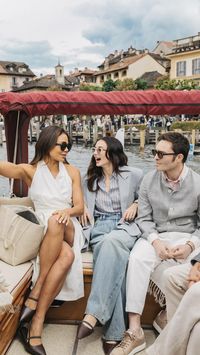 In celebration of our partnership, @bcucinelli and Mytheresa invited Amy Jackson, Kelly Rutherford, Ed Westwick, Jasmine Tookes and more to join us for a two-day Italian experience in Lago D’Orta. From intimate dining at Villa Crespi to a picnic in the gardens of Palazzo Gemelli, we would like to thank our guests for joining us for this unforgettable event. 
