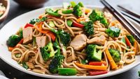 Chicken Noodle Stir-fry - MarketGrow.com