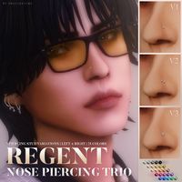 REGENT Nose Piercing Trio | Patreon