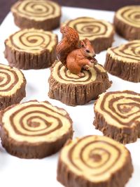 Lumberjacks Rejoice! A Recipe for Fudge Tree Rings | Handmade Charlotte