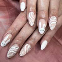 We have rounded up over 20 cutest ideas for Easter almond nails for any nail length and color preferences - you will find everything from soft pastel shades, to cute easter nail art!