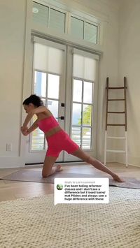 Pilates workout are actually more effective than doing ab workout every day! Just give it a try 👊 🍑 And join my 2 week pilates "Get Toned" challenge Pilates emphasizes deep breathing, high concentration and focus, and precise, controlled movements that emphasize quality over quantity. ⬇️⬇️⬇️ ✅ 21 day pilates program for beginners https://www.blissedhappiness.com/NgR1107 ✅ You can also check out my youtube channel https://www.youtube.com/channel/UCGOSaqDx6v2nkh7_hpG4xHg