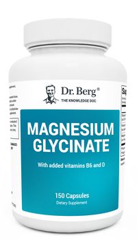 Support sleep, calmness, and digestion with Dr. Berg Magnesium Plus. Each serving is loaded with 400 mg of magnesium & contains zero fillers.