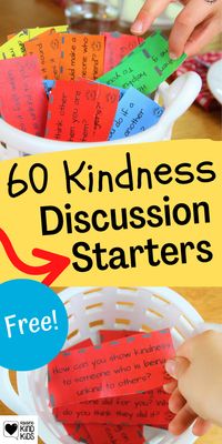 Get Kids to Be Kind More Often with these 60 Kindness Questions