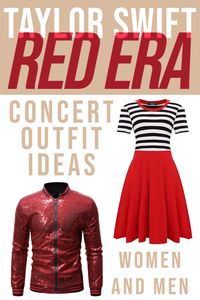 Ready to rock the Red era fashion style? Unleash your inner Swiftie with our chic and sparkly outfit ideas, inspired by the iconic Red Era of Taylor Swift!