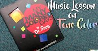 Music Lesson for My Many Colored Days. Organized Chaos. Elementary general music lesson to teach dynamics, tempo, timbre, mood, and more through children's literature. Great book based lesson plan to used with kindergarten or lower elementary!