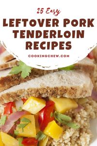 Leftover pork tenderloin recipes breathe creativity into next-day meals! Take a look at our list for dinner inspiration!