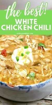 This Ruby Tuesday white chicken chili is easy to make, delicious, and can be topped with all of your favorites! This copycat recipe is so easy and great tasting, it will be a family favorite year-round. Tender chicken, cooked to perfection in a chili soup is that restaurant taste you have been craving. So, if you love Ruby Tuesday, you can now create this chicken chili at home.