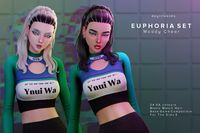 DAYLIFE SIMS — EUPHORIA SET - Maddy Cheer Please read my TOU...