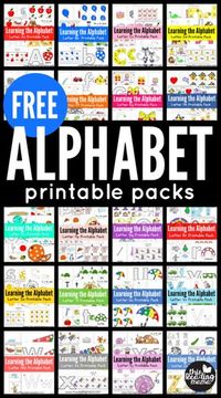 I am over the moon excited to finally gather all of my learning packs for preschool and kindergarten into ONE SPOT, making them easy to find and access when you need them! I have just at 20 FREE learning packs, but there are more activity packs, like our Cut it Out! Packs, Alphabet Grid Pack, and Open-Ended Alphabet …