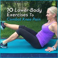 Knee pain is one of the most common injuries. If you want to prevent knee problems or strengthen legs after knee issues, try these 10 lower-body exercises!