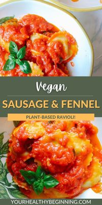 Discard the notion that vegan food lacks flavor with our delectable Vegan Ravioli Recipe 🍝. Enjoy the explosion of sausage and fennel goodness, proving that healthy, plant-based meals 🌱 can be immensely satisfying and scrumptious 🤤. Savor a cruelty-free, guilt-free feast 🌟🍴. Ready to learn more? Head over to Your Healthy Beginning to read the full recipe!