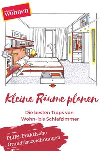 Kleine Räume zu planen kann schnell zur Herausforderung werden – deshalb gibt es auf Zuhause Wohnen die besten Tipps von Wohn- bis Schlafzimmer. So holen Sie aus Mini-Räumen das Maximum heraus...