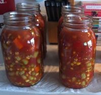 Farmer's Market Vegetable Soup - CANNING AND COOKING AT HOME