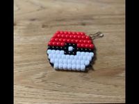 Pokemon Ball Bead Pet - Pokemon keychain - Beaded Pokemon tutorial - YouTube