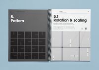 Brand guidelines designed by S-T for cement veneer business Cemento