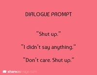 dialogue prompt