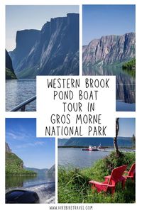 An unforgettable boat tour on Western Brook Pond, Gros Morne National Park, Newfoundland