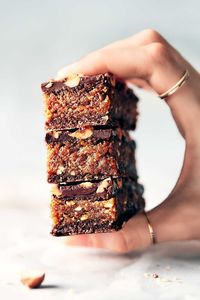 Chocolate Hazelnut Praline Bars — Evergreen Kitchen