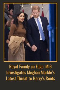 How serious is the threat from Meghan Markle towards the royal family according to MI6?