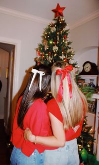 #preppy #bow #christmas