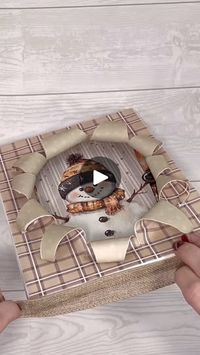 3.7K views · 434 reactions | Looking for unique DIY Christmas crafts? 🎄 Learn how to make a busted canvas craft with Julie’s Wreath Boutique! Comment ‘128’ and I’ll send the info to watch! This easy and fun project uses canvases, printables, Mod Podge, and glue to create stunning 3D art perfect for holiday decor or gifts. 🌟 Whether you’re a beginner or experienced crafter, this creative idea will bring a festive touch to your home. Watch now on YouTube and start crafting today! #craftingideas #craftingtime #easycrafts #craftsofinstagram | Julie Oxendine