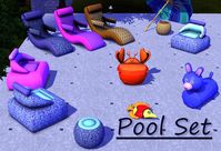 Mod The Sims - Pool Set, seven new meshes