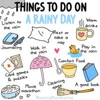 Things to do on a Rainy Day.