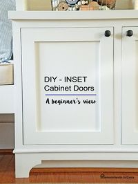 DIY - Inset Cabinet doors