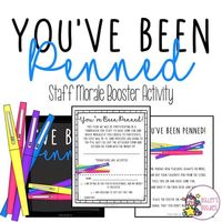 You've Been Penned Staff Activity by Ashley's Goodies | TPT