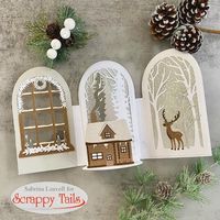 Christmas Trifold Pop up Cards – Scrappy Tails Crafts