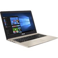 The ASUS VivoBook Pro 15 is a slim and lightweight high-performance laptop that's powered by a 7th Generation Intel® Core™ i7 processor. It features a 1080p FHD display with 100% sRGB color gamut, high-quality GTX 1050 gaming-grade graphics, audio co-developed by Harman Kardon, and the latest cooling and fast-charge technologies.