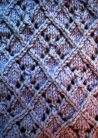 Argyle knit stitch!