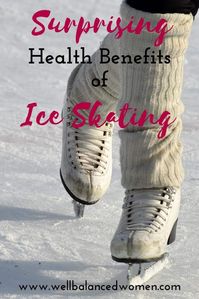 The health benefits of ice skating aren't just for kids! Ice skating is an excellent form of exercise for adults, too-- particularly women over 40! #iceskating #iceskatingtips #exerciseideas #winterexercise #winterfitness #familyfitness #midlifewomen #womensfitness #newwaystoexercise #funfitness #funworkouts #menopausefitness