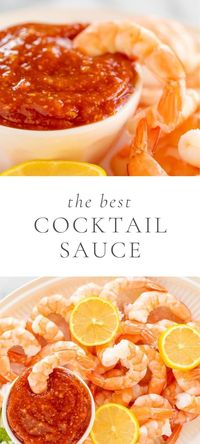 Learn how to make a homemade cocktail sauce with minimal ingredients and time – and it’s so much better than the store bought version.