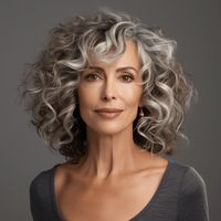 27 Flattering Curly Hairstyles for Women Over 60