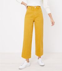 High Rise Wide Leg Jeans | LOFT