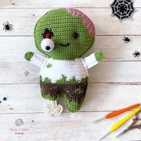 Zombie Free Crochet Pattern • Spin a Yarn Crochet